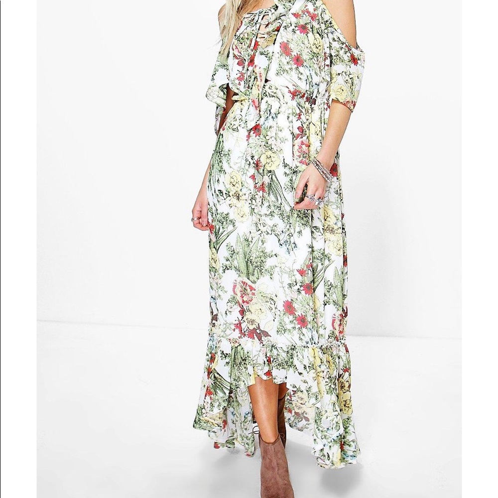 Floral Maxi Dress Size 6